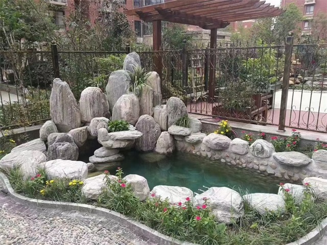 高唐乡村别墅庭院景观设计